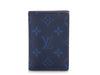 Louis Vuitton Cobalt Blue Monogram Taigarama Pocket Organizer