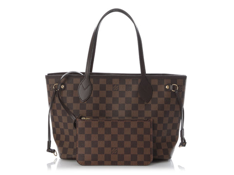 Louis Vuitton Damier Ebène Neverfull PM