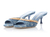 Louis Vuitton Denim Monogram 6am Mules