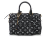 Louis Vuitton Black Firefly Speedy P9 Bandoulière 25