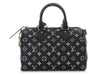 Louis Vuitton Black Firefly Speedy P9 Bandoulière 25