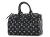 Louis Vuitton Black Firefly Speedy P9 Bandoulière 25