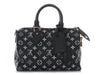 Louis Vuitton Black Firefly Speedy P9 Bandoulière 25