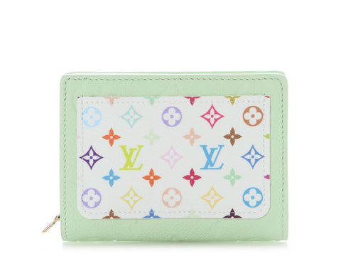 Louis Vuitton LV x TM Green Tea Portefeuille Claire Wallet