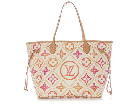 Louis Vuitton Coral Lagoon Tiles By The Pool 2.0 Neverfull MM