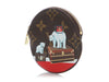 Louis Vuitton 2017 Monogram Christmas Animation Round Coin Purse