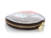 Louis Vuitton 2017 Monogram Christmas Animation Round Coin Purse