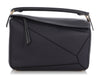 Loewe Medium Navy Puzzle Bag