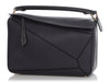 Loewe Medium Navy Puzzle Bag