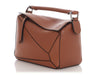 Loewe Small Tan Calfskin Puzzle Bag