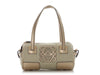 Loewe Gold and Beige Canvas Bolso Duffle Bag