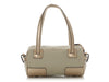 Loewe Gold and Beige Canvas Bolso Duffle Bag