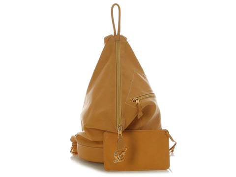 Loewe Vintage Tan Anton Backpack