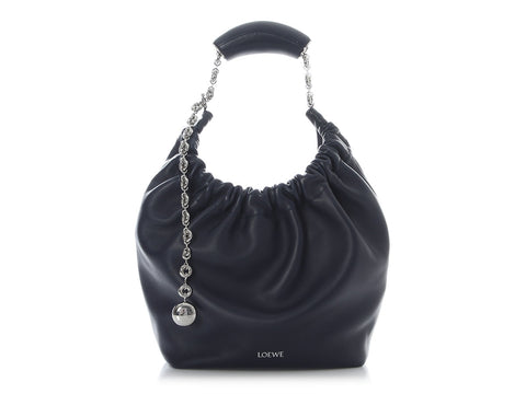 Loewe Small Navy Squeeze Bag