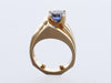 Matthew Hoffman 14K Yellow Gold Tanzanite Ring