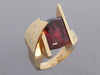 Matthew Hoffman 14K Yellow Gold Rhodolite Garnet Ring