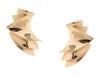 Matthew Hoffman 14K Yellow Gold Structural Earrings