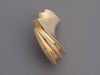 Matthew Hoffman 14K Yellow Gold Structural Earrings