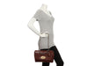 Mulberry Medium Cognac Croc-Embossed Lily