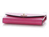 Mulberry Pink Grained Leather Darley Wallet