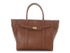 Mullberry Small Oak Grained Leather Zipped Bayswater