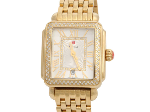 Michele Diamond Deco Madison Watch 33mm
