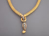 14K Yellow Gold Vintage Snake Necklace