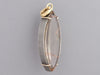 Mimi Favre 18K Yellow Gold and Sterling Silver Rutilated Smoky Quartz Pendant