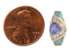 Le Vian 14K Yellow Gold Tanzanite, Fire Opal, and Diamond Pendant