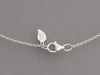 Piaget 18K White Gold Diamond Rose Pendant Necklace