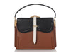 Prada Cognac and Black Belle Bag