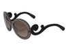 Prada Gray and Black Baroque Sunglasses