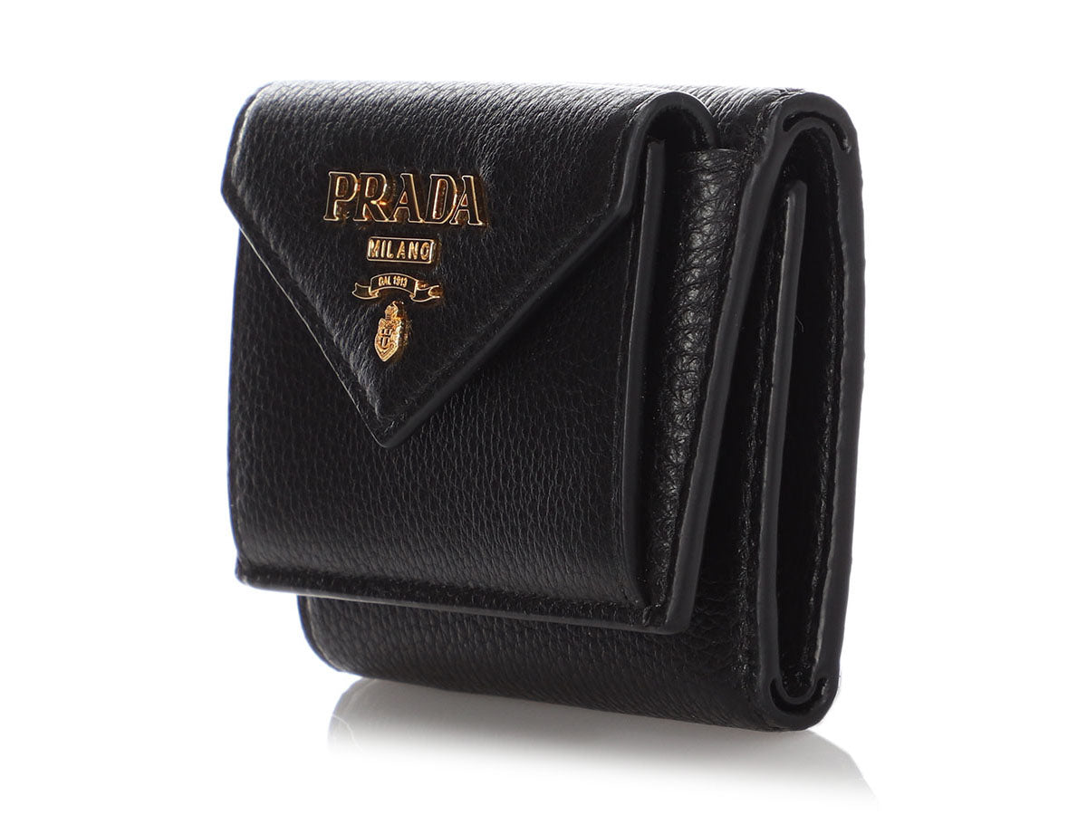 Prada Small Tan Nylon and Leather Bag - Ann's Fabulous Closeouts