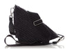 Prada Black Triangle Crochet Bag