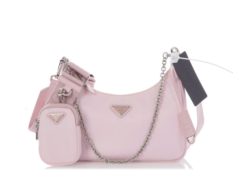 Prada Pink Re-Nylon 2005 Re-Edition Bag