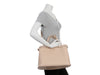 Prada Cream Double Belt Tote