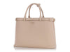 Prada Cream Double Belt Tote