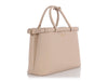 Prada Cream Double Belt Tote