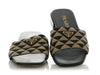 Prada Jacquard Triangle Logo Slides