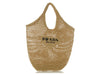 Prada Woven Raffia Tote