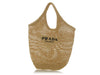Prada Woven Raffia Tote