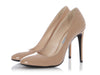 Prada Beige Patent Pumps