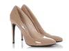 Prada Beige Patent Pumps