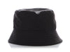 Prada Black Silk Bucket Hat