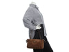 Prada Medium Cacao Brown Suede Darling