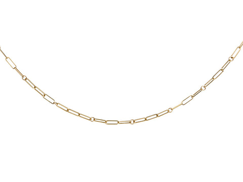 Roberto Coin 18K Yellow Gold Paperclip Chain