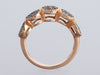 14K Rose Gold Black Diamond Ring