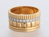 Boucheron Large Two-Tone Quatre Radiant Diamond Band Ring