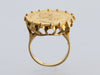 18K Yellow Gold Austrian Ducat Coin Ring