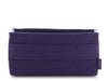 7 Rue Paradis Purple Fabric Kelly 25 Bag Insert